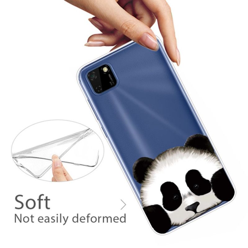 Skal Huawei Y5p Transparent Panda