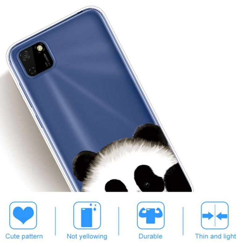 Skal Huawei Y5p Transparent Panda