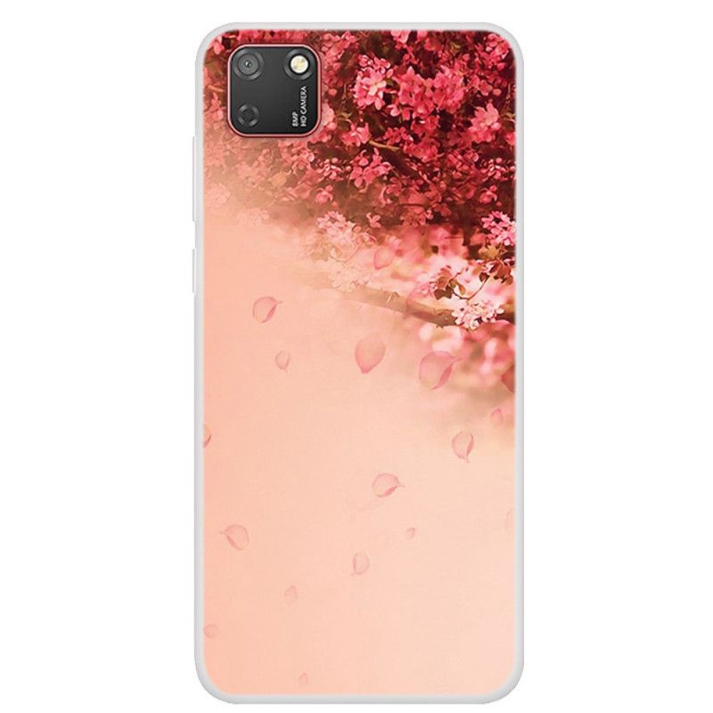 Skal Huawei Y5p Transparent Romantiskt Träd