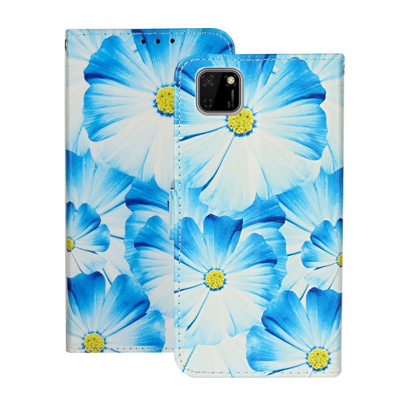 Skyddsfodral Huawei Y5p Svart Myriad Av Blommor