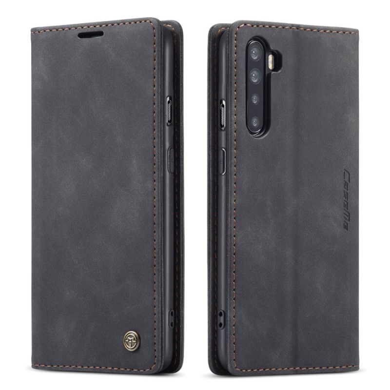 Folio-fodral för OnePlus Nord Svart Läderfodral