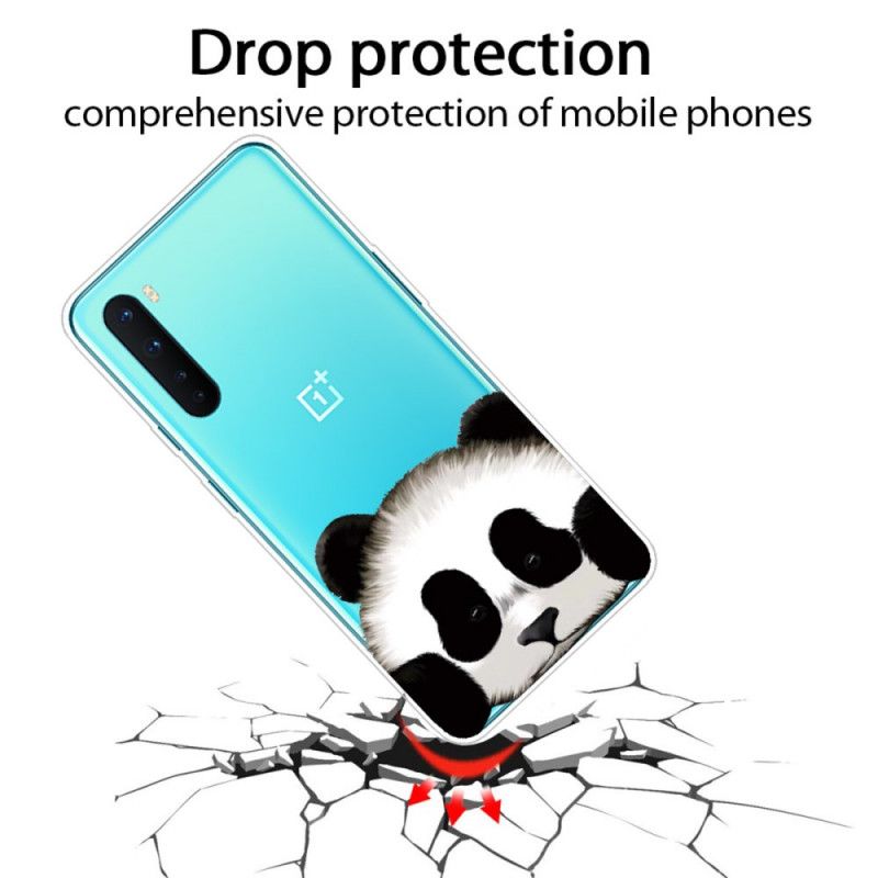 Skal för OnePlus Nord Transparent Panda