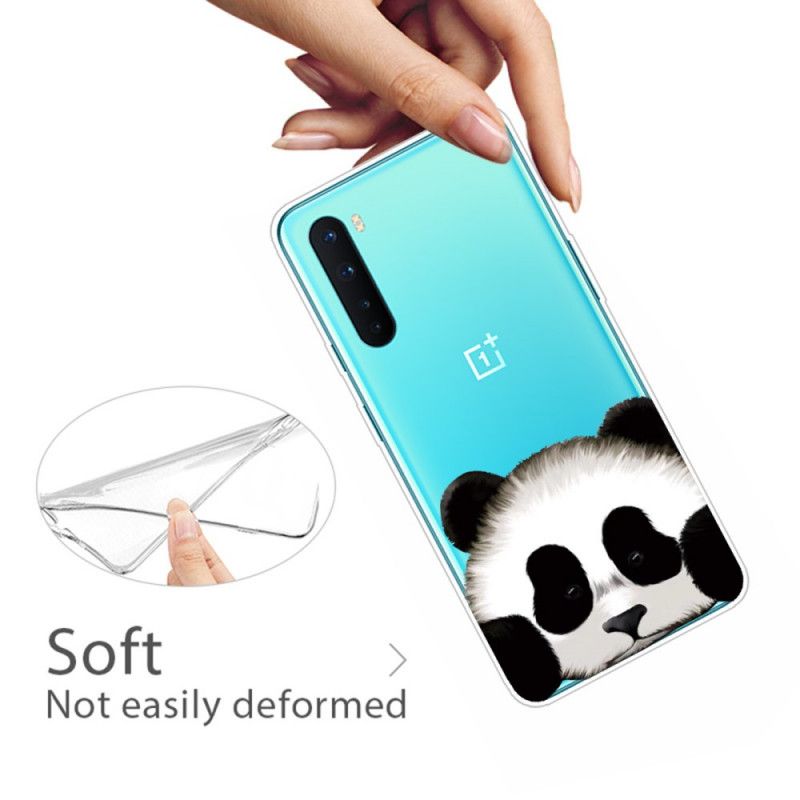 Skal för OnePlus Nord Transparent Panda