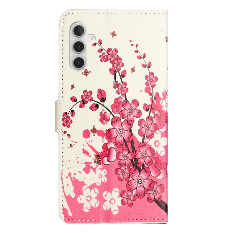 Fodral Samsung Galaxy S24 Plus 5g Tropiska Blommor