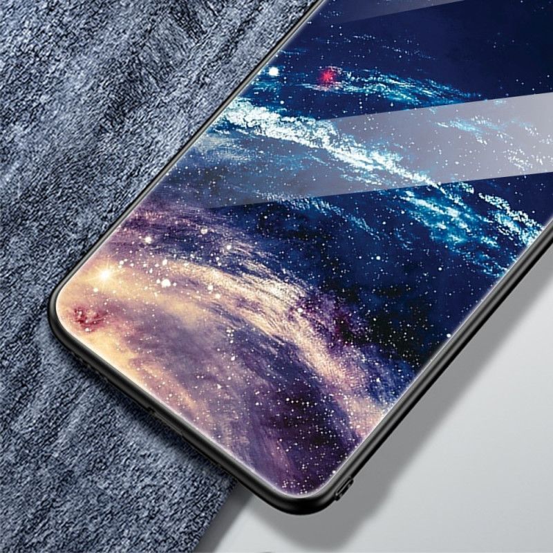 Skal Samsung Galaxy S24 Plus 5g Härdat Glas Små Gröna Blad