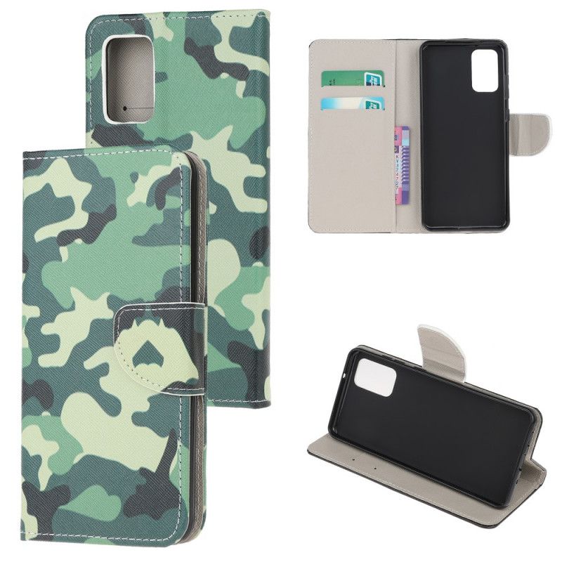 Fodral för Samsung Galaxy S20 Militär Kamouflage