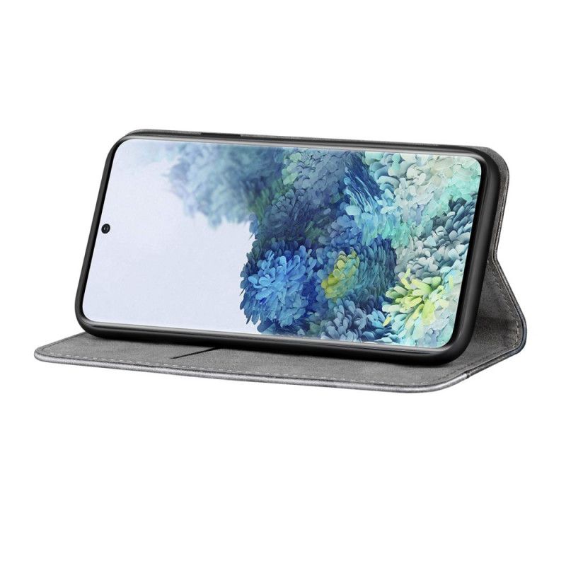 Folio-fodral Samsung Galaxy S20 Grå Tvåfärgat Lädereffekt