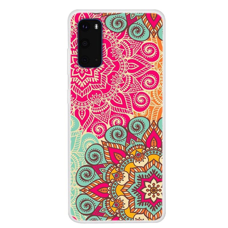 Skal Samsung Galaxy S20 Magenta Mandala Trend