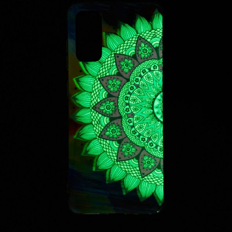 Skal Samsung Galaxy S20 Mobilskal Fluorescerande Mandala