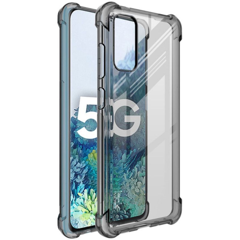 Skal Samsung Galaxy S20 Svart Transparent Silkeslen Imak