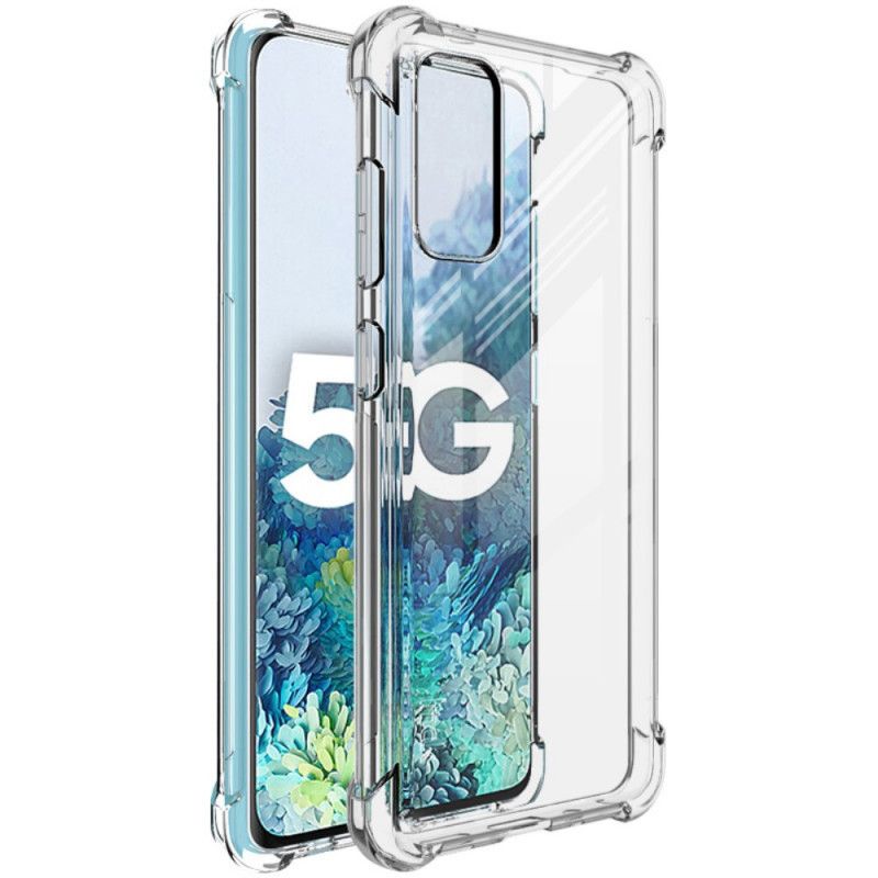 Skal Samsung Galaxy S20 Svart Transparent Silkeslen Imak