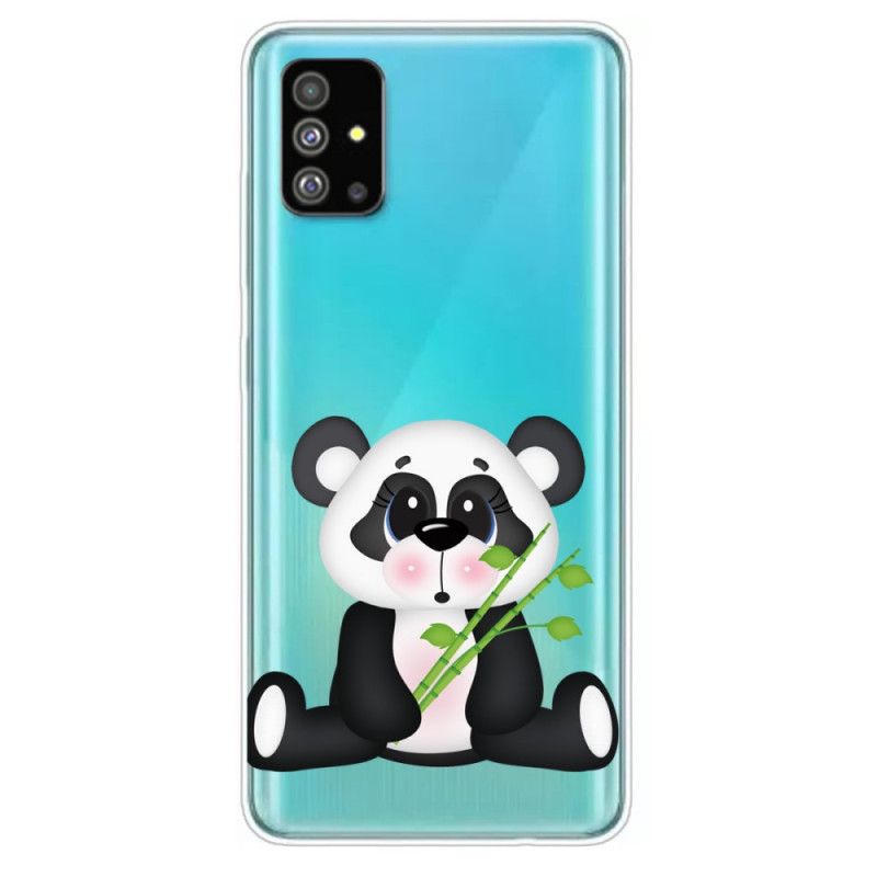 Skal Samsung Galaxy S20 Transparent Ledsen Panda