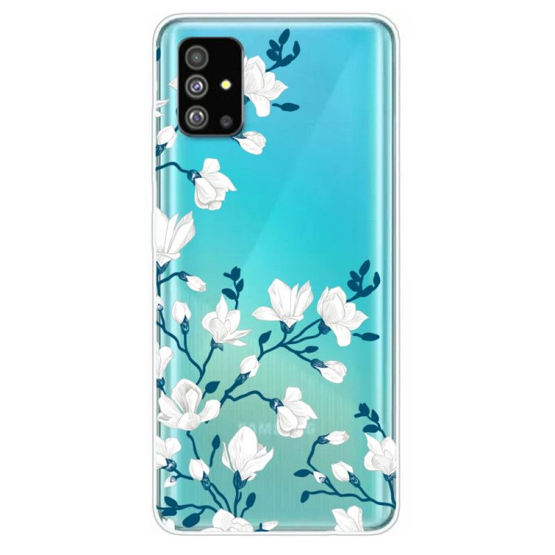 Skal Samsung Galaxy S20 Vita Blommor