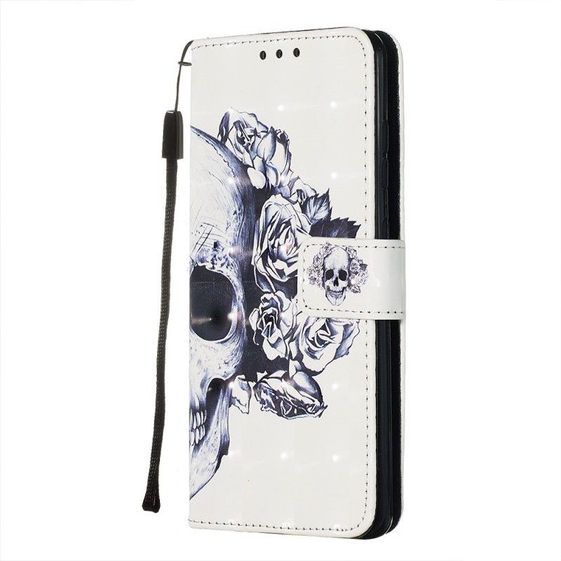 Skyddsfodral Samsung Galaxy S20 Blommig Skalle