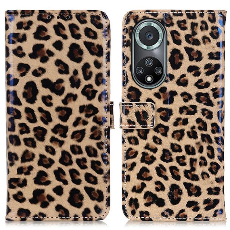 Fodral Huawei Nova 9 Pro / Honor 50 Pro Enkel Leopard