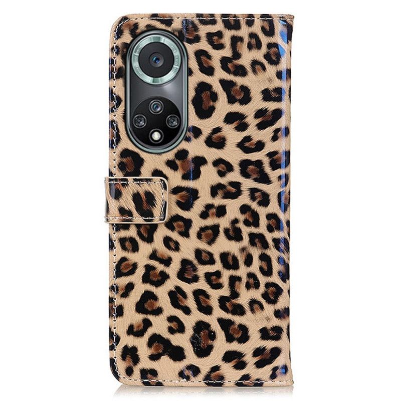 Fodral Huawei Nova 9 Pro / Honor 50 Pro Enkel Leopard