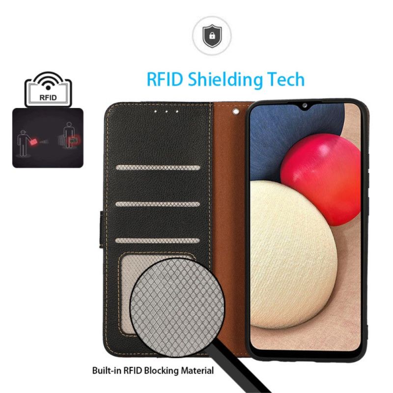 Fodral Google Pixel 8 Litchi Style Rfid Khazneh