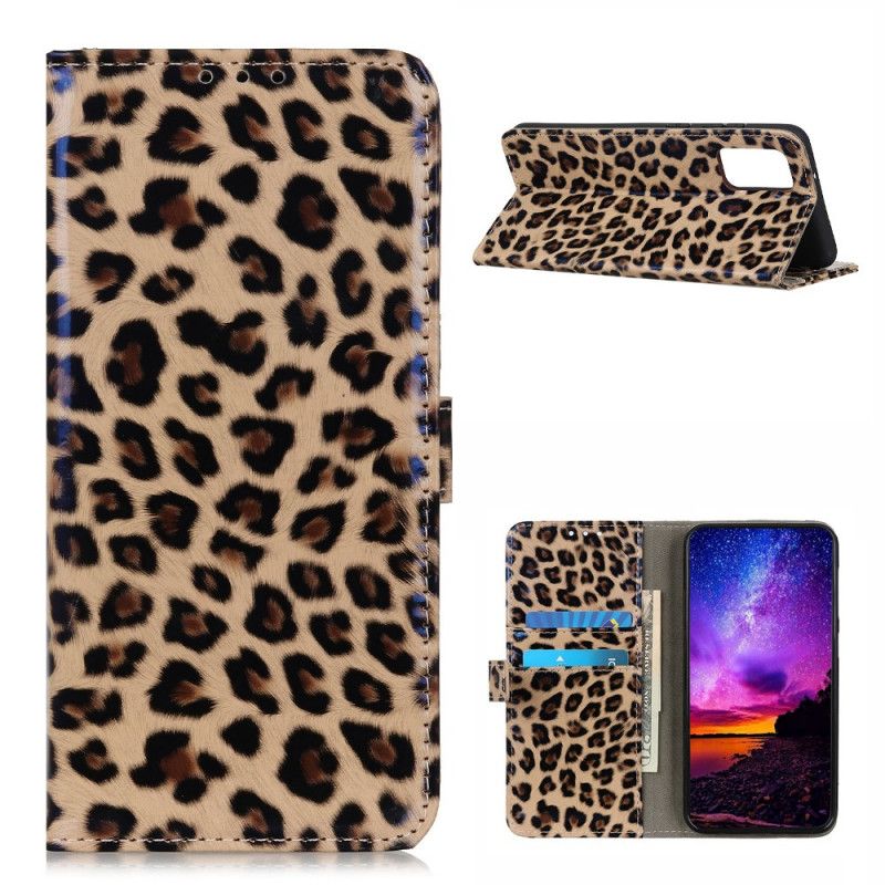 Fodral för Samsung Galaxy A02s Enkel Leopard