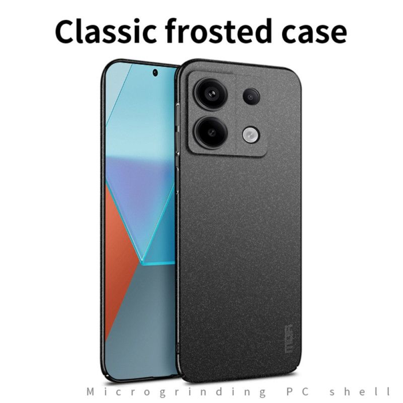 Läderskal Fodral Xiaomi Redmi Note 13 Pro 4g Shield Matt Mofi