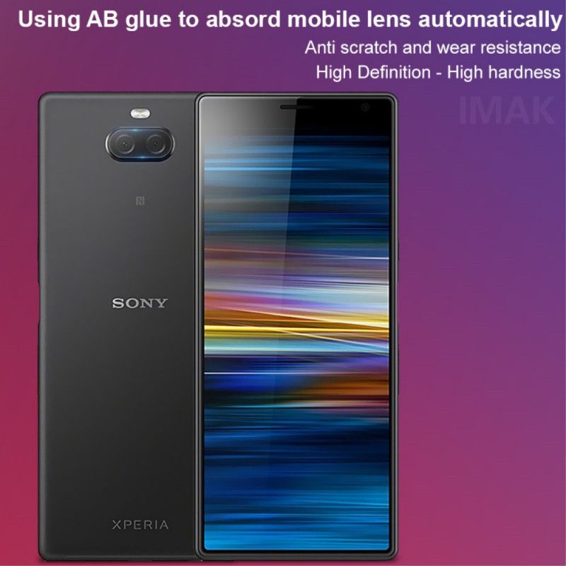 Skydd Av Härdat Glas För Sony Xperia 10 Imak-Objektiv