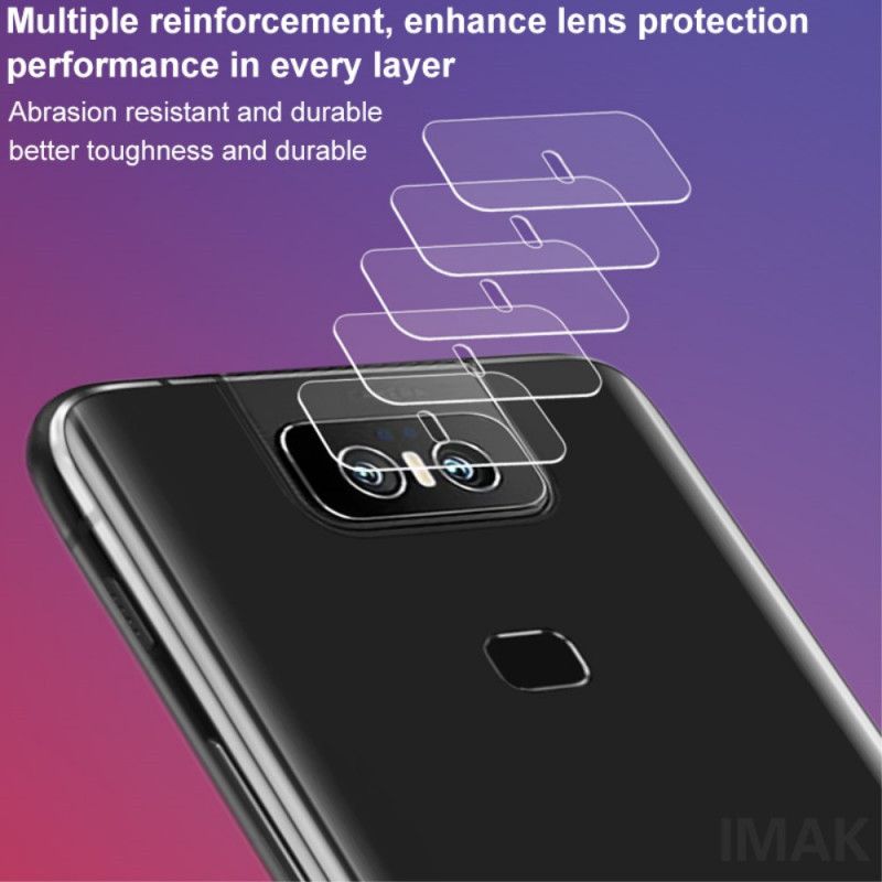 Skydd Av Härdat Glas För Asus ZenFone 6 Imak-Objektiv