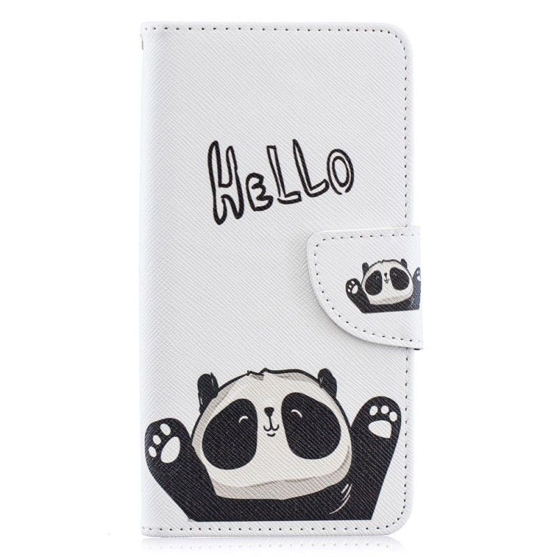 Fodral för Samsung Galaxy A40 Hej Panda