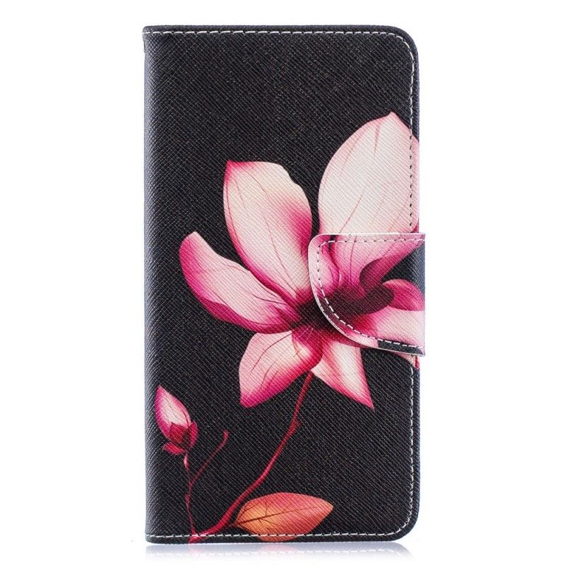 Fodral för Samsung Galaxy A40 Rosa Blomma