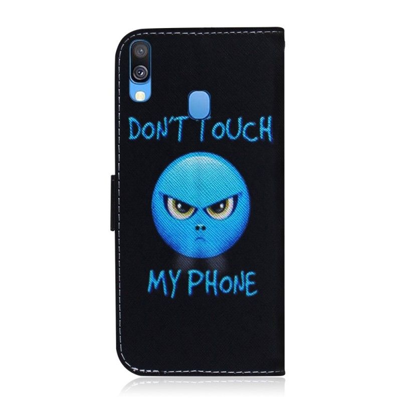 Fodral Samsung Galaxy A40 Emoji-Telefon