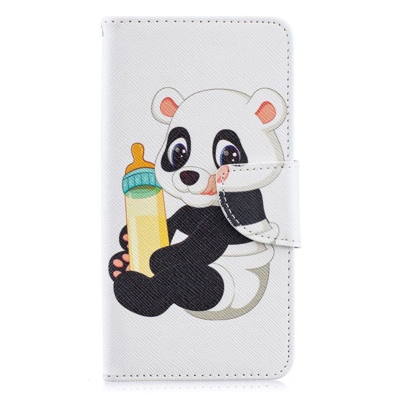 Läderskal Samsung Galaxy A40 Babypanda