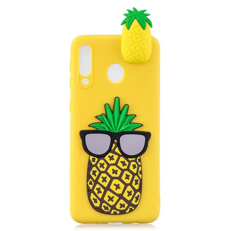 Skal för Samsung Galaxy A40 3D Cool Ananas