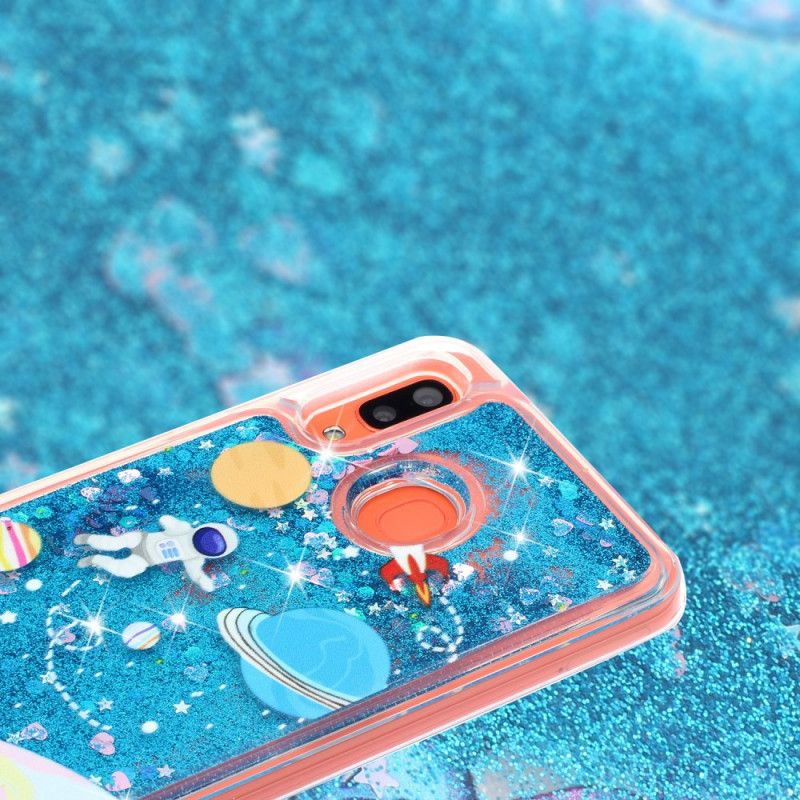 Skal Samsung Galaxy A40 Glitter Astronaut