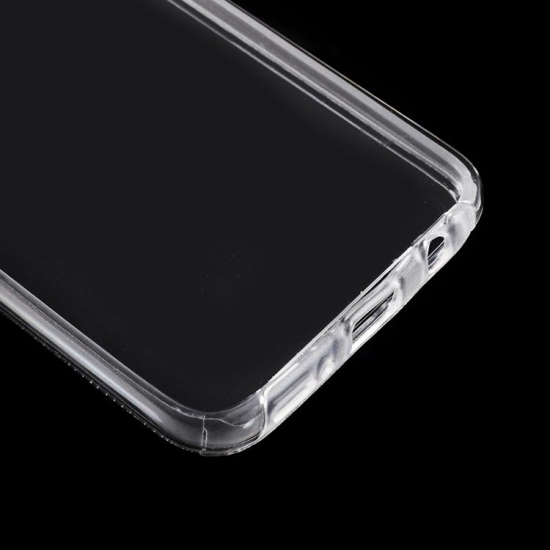 Skal Samsung Galaxy A40 Mobilskal Transparent Anti-Gulning