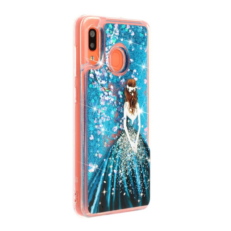 Skal Samsung Galaxy A40 Prinsessglitter