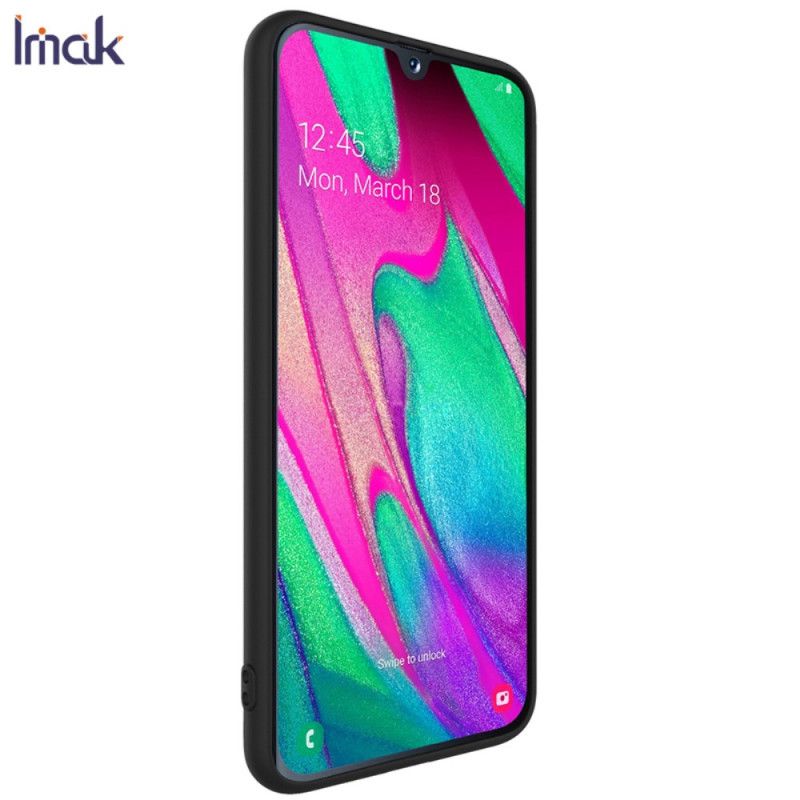 Skal Samsung Galaxy A40 Svart Frostat Imak