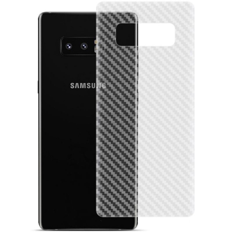 Bakre Skyddsfilm Samsung Galaxy Note 8 Carbon Imak-Stil