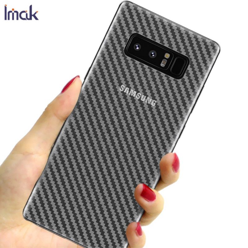 Bakre Skyddsfilm Samsung Galaxy Note 8 Carbon Imak-Stil