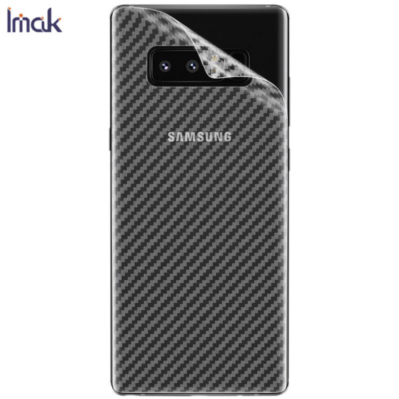 Bakre Skyddsfilm Samsung Galaxy Note 8 Carbon Imak-Stil