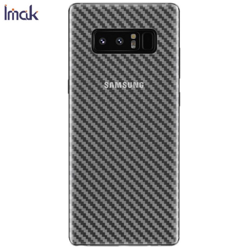 Bakre Skyddsfilm Samsung Galaxy Note 8 Carbon Imak-Stil