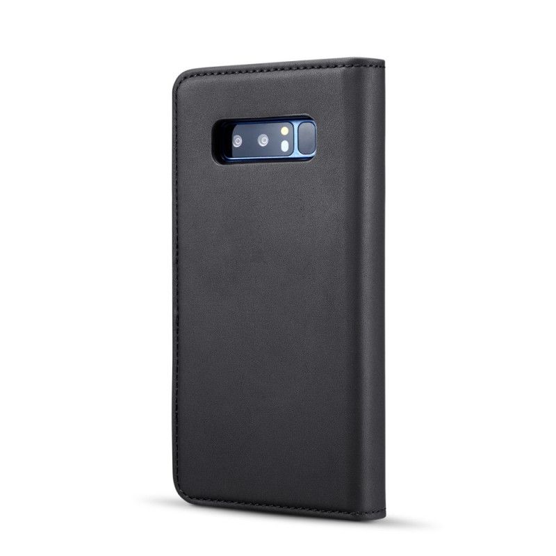 Läderfodral Samsung Galaxy Note 8 Svart Dg. Ming Avtagbart Fodral