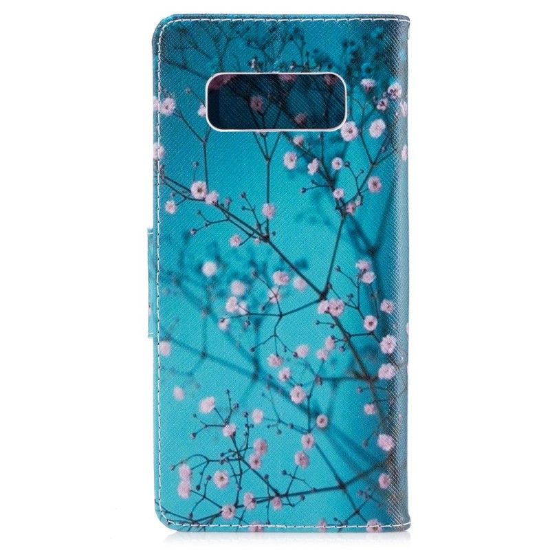 Skyddsfodral Samsung Galaxy Note 8 Blommande Träd