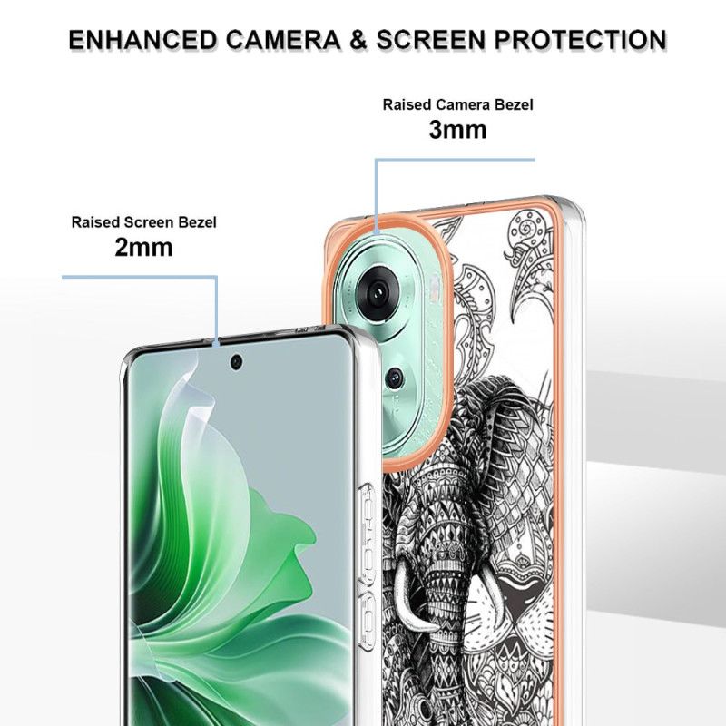 Skal För Oppo Reno 11 5g Elefanttotem