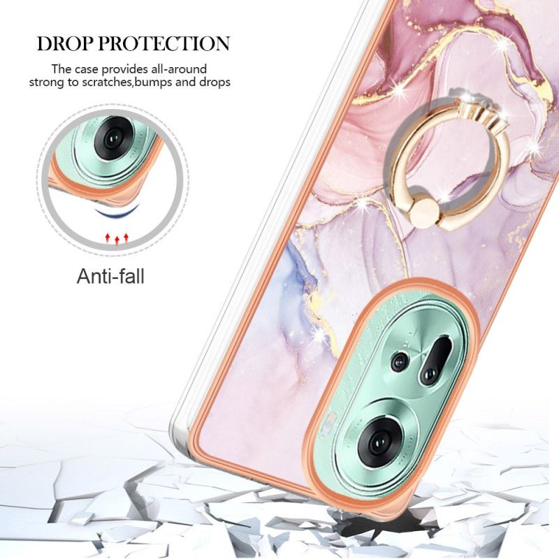 Skal Oppo Reno 11 5g Marble Design Support Ring