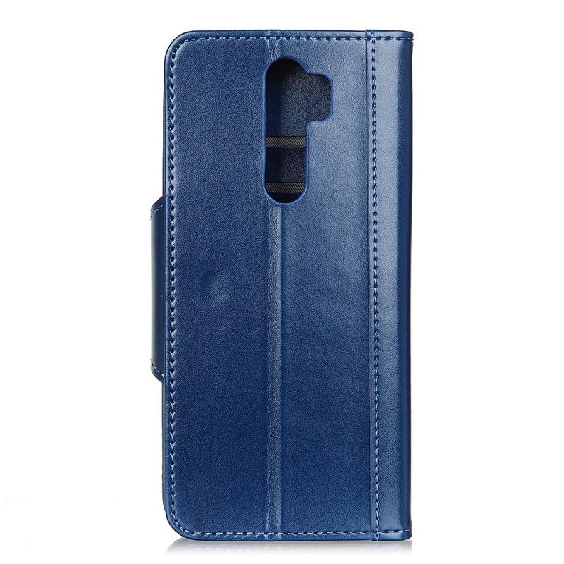 Fodral Xiaomi Redmi Note 8 Pro Svart Elegansförslutning I Konstläder