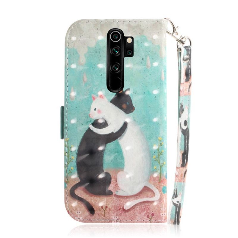 Fodral Xiaomi Redmi Note 8 Pro Thong Cat Friends