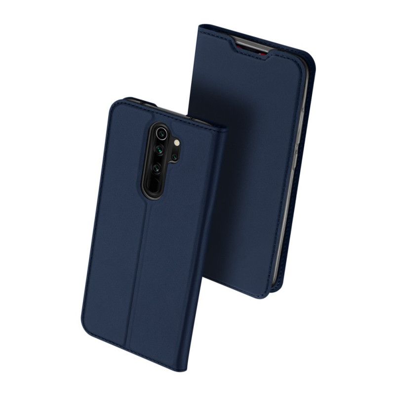 Folio-fodral för Xiaomi Redmi Note 8 Pro Svart Pro Dux Ducis Hud