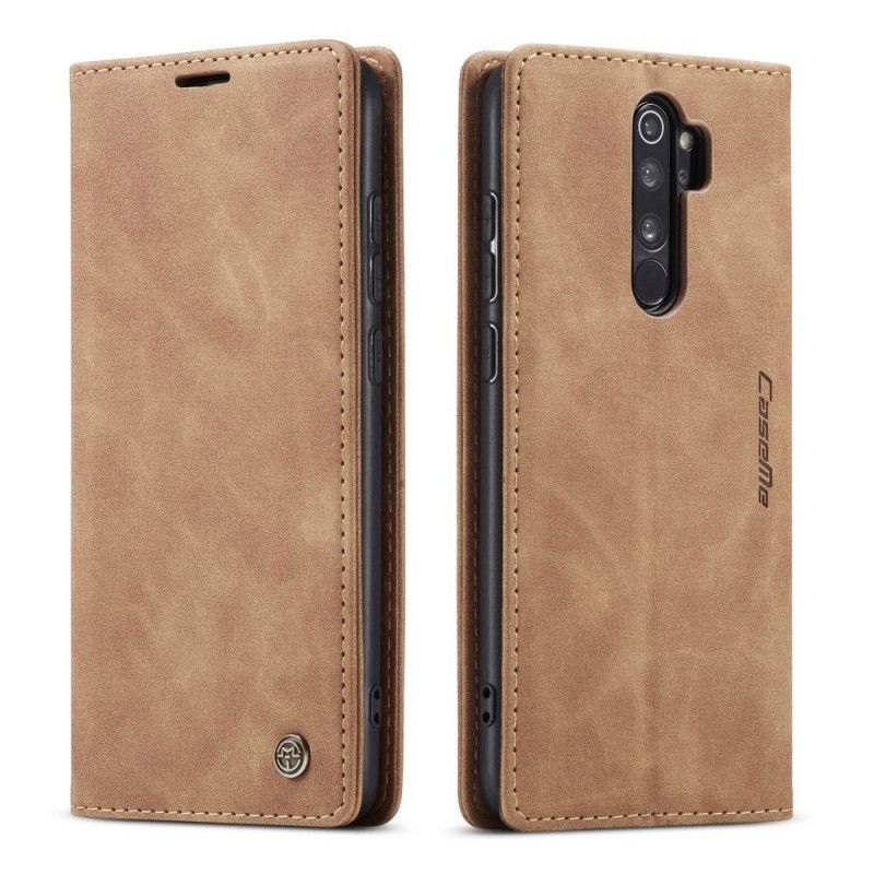 Folio-fodral Xiaomi Redmi Note 8 Pro Svart Läderfodral