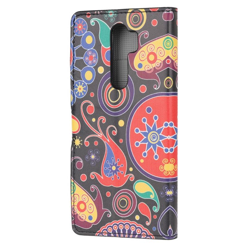 Läderfodral Xiaomi Redmi Note 8 Pro Mobilskal Galaxdesign