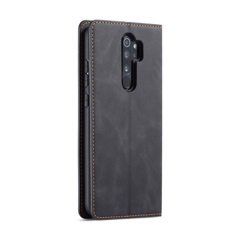 Läderfodral Xiaomi Redmi Note 8 Pro Svart Forwenw Lädereffekt