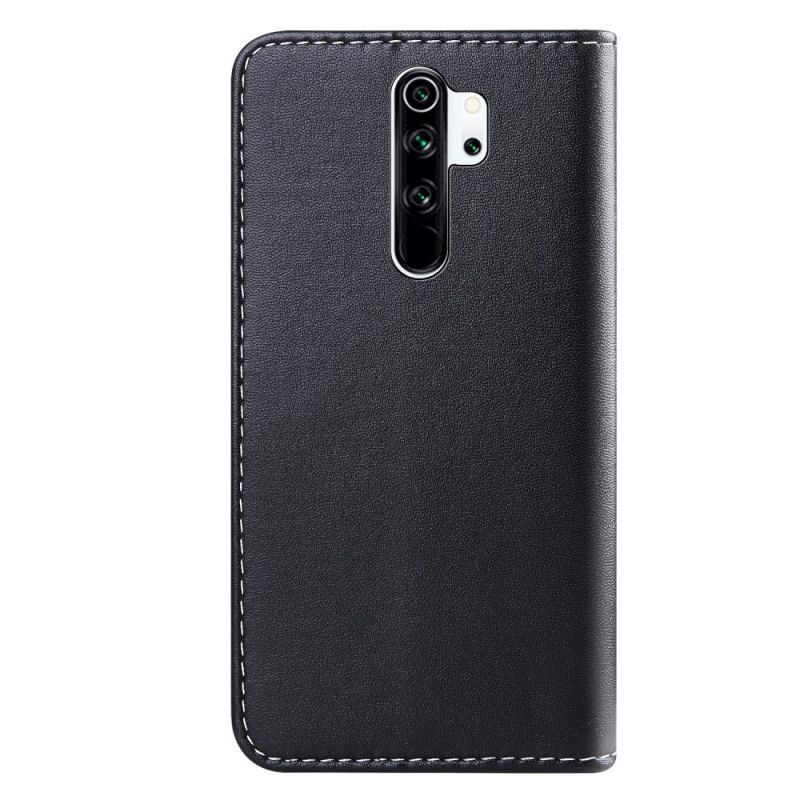 Läderskal Xiaomi Redmi Note 8 Pro Vit Tricolor Lädereffekt