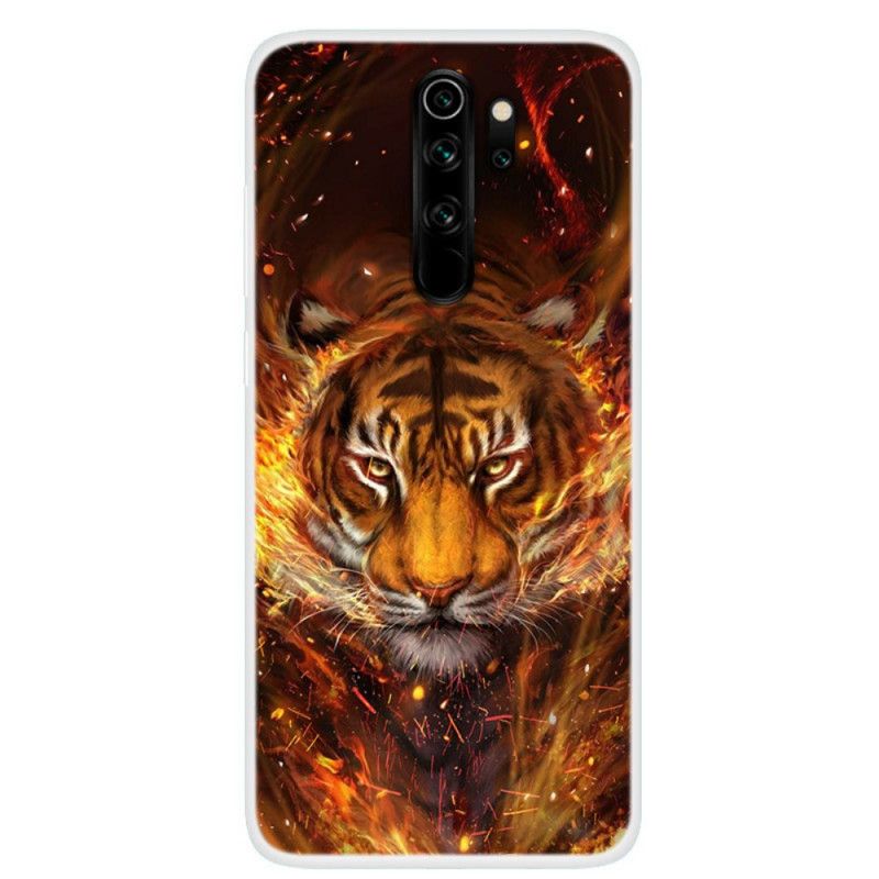 Skal för Xiaomi Redmi Note 8 Pro Eldtiger